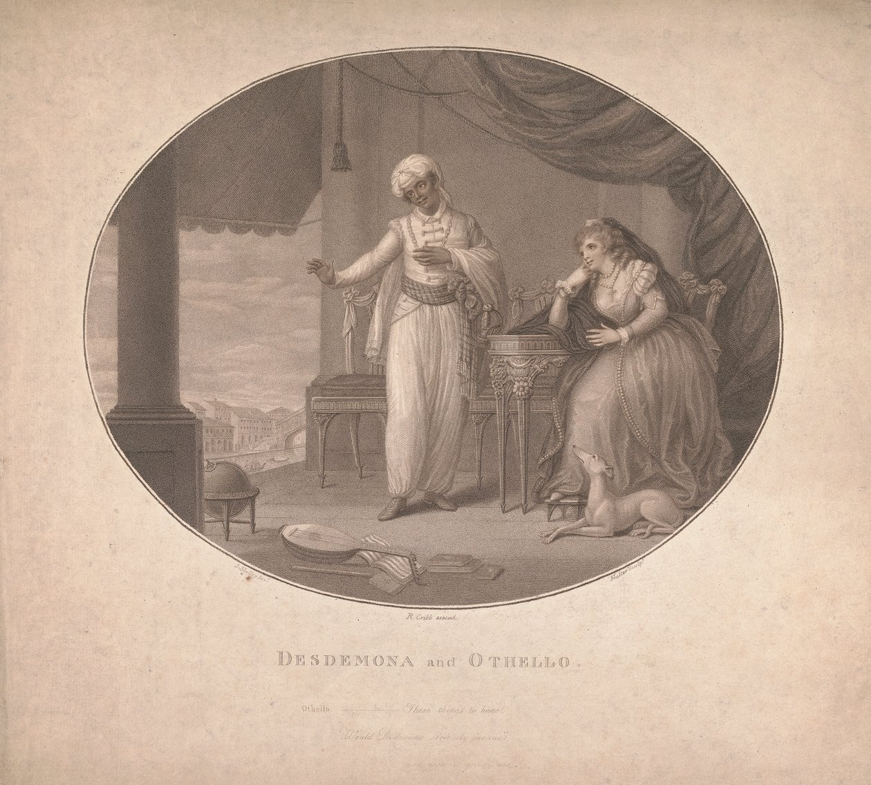 Desdemona és Othello alkotó: William Nutter