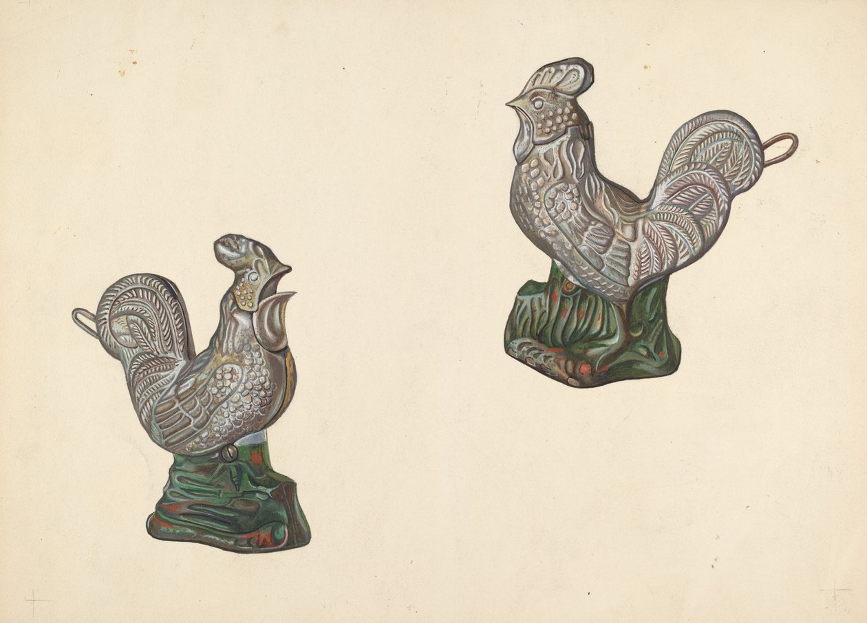 Kakas érmebank, c. 1938. alkotó: William O. Fletcher