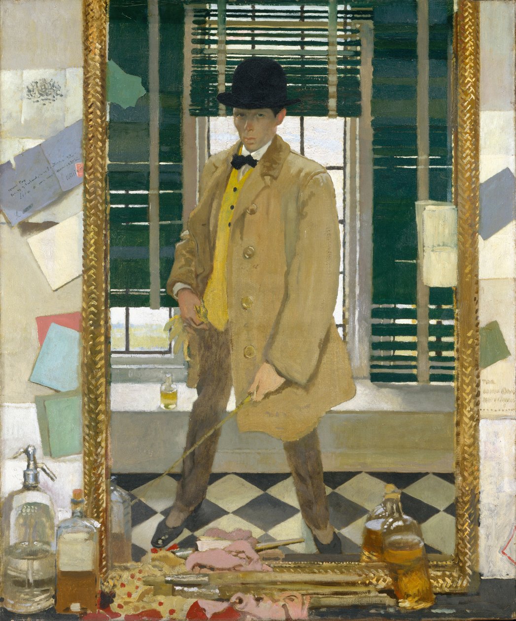 Önarckép, 1910 körül alkotó: William Orpen
