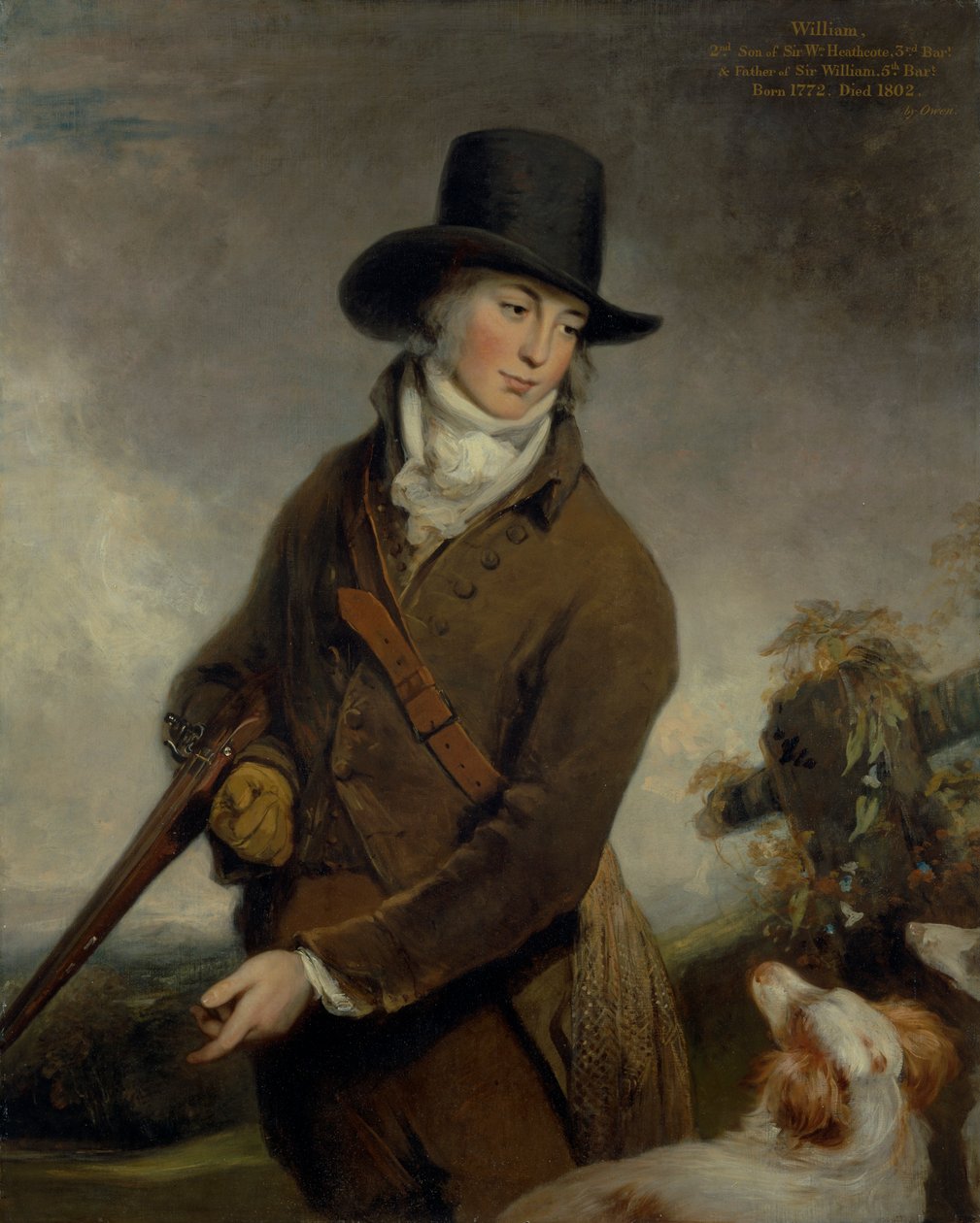 „William Heathcote tiszteletes”, 1772-1802, 1790-es évek alkotó: William Owen