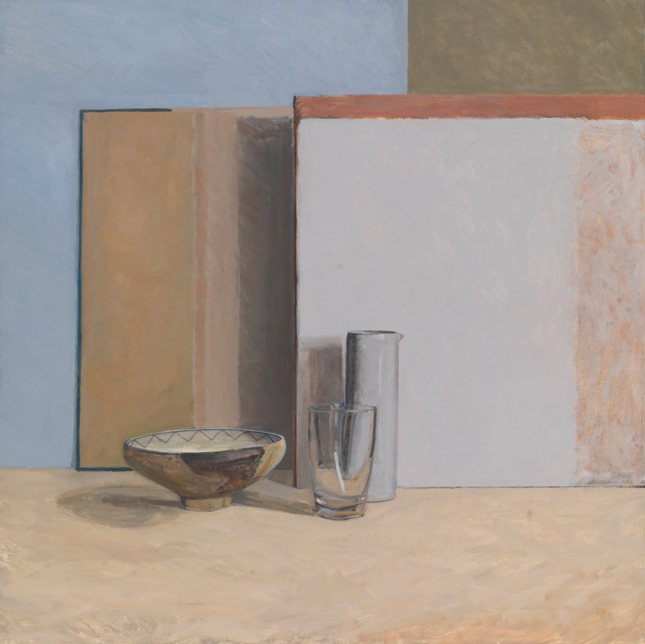 Perui tál 03 (olaj a panelen) alkotó: William Packer