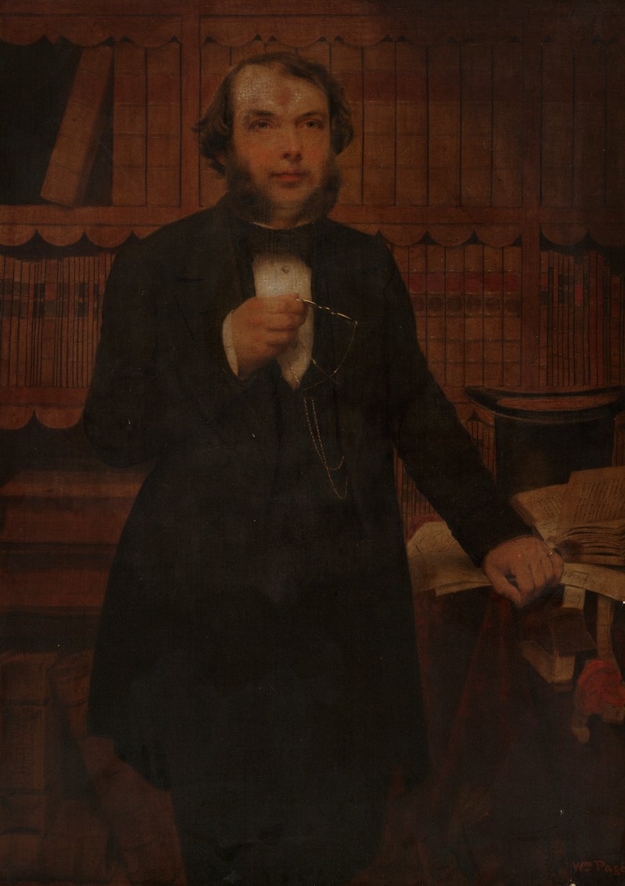Henry Stevens (1819-1886), B.A. 1843, M.A. 1846 alkotó: William Page