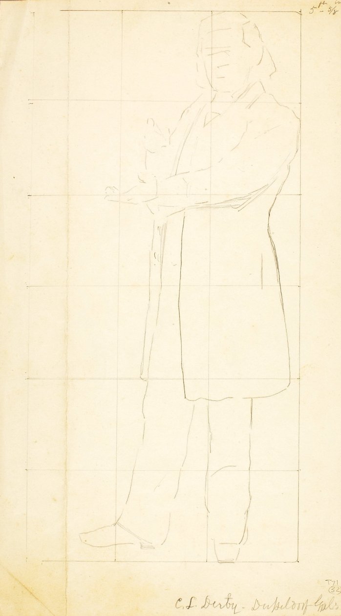 Álló ember, gesztikulálás alkotó: William Page
