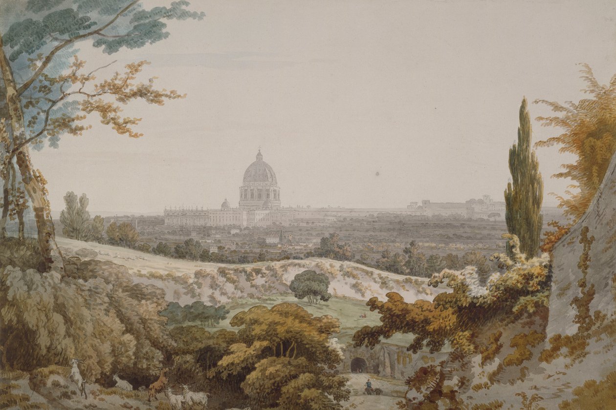 Szent Péter, Róma, 1776 alkotó: William Pars