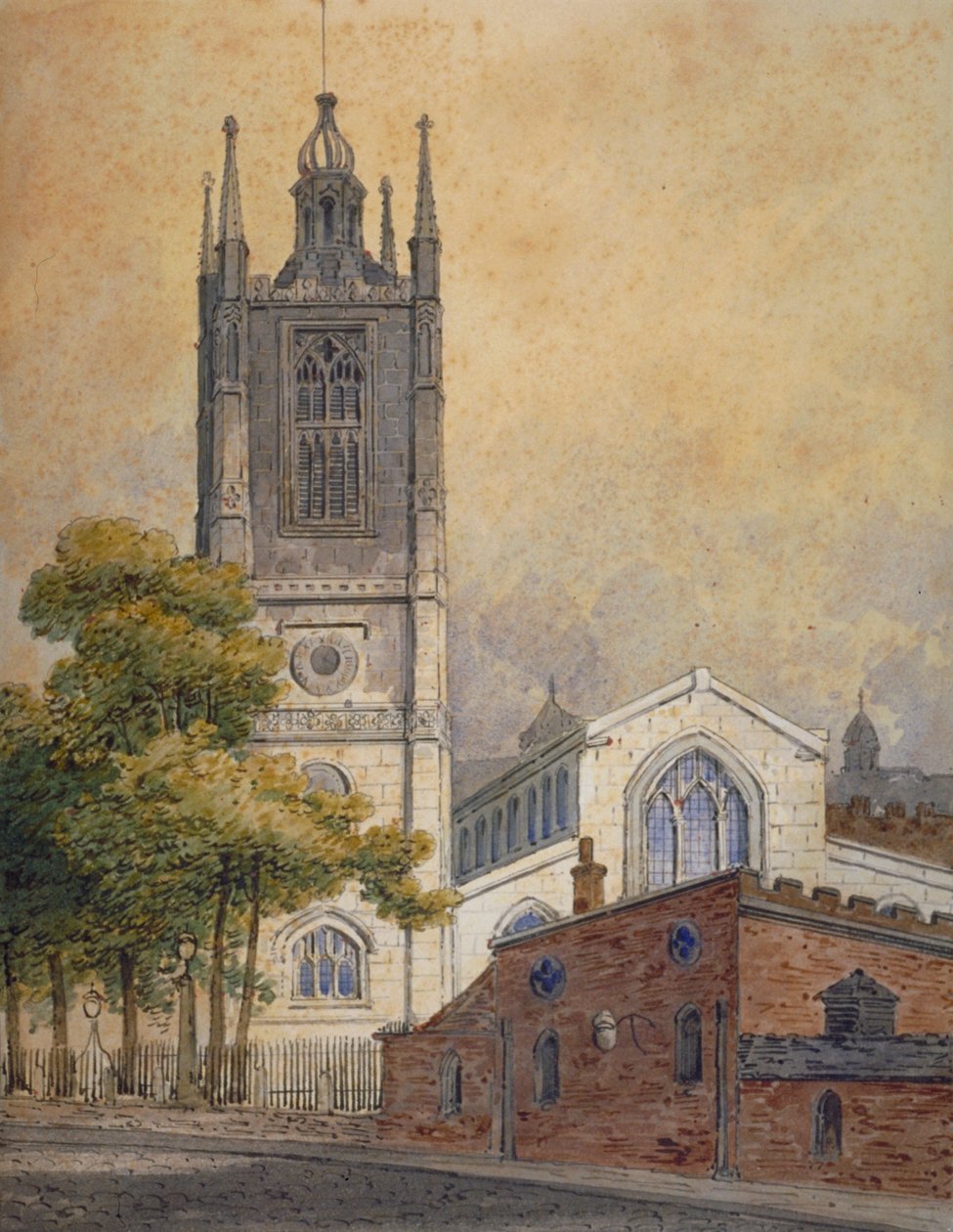Szent Margit templom, Westminster, London, 1810 alkotó: William Pearson