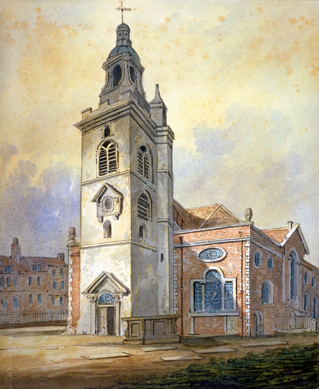 Szent Mária-templom, Whitechapel, London, 1815 alkotó: William Pearson