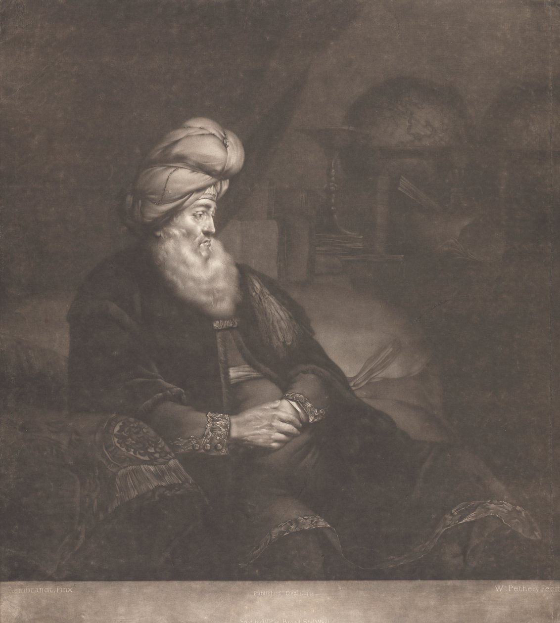 Zsidó rabbi alkotó: William Pether