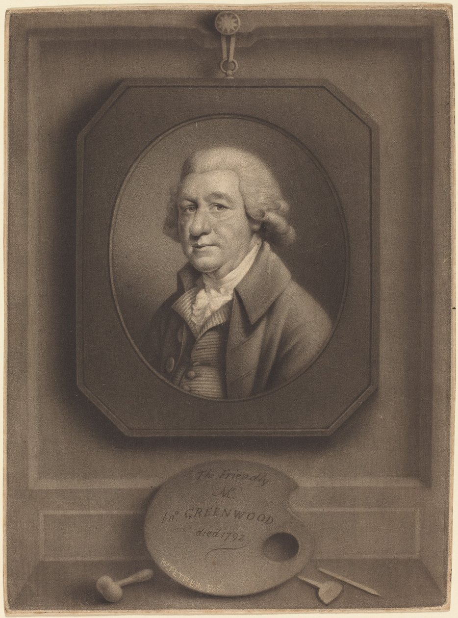 A barátságos Mr. John Greenwood alkotó: William Pether