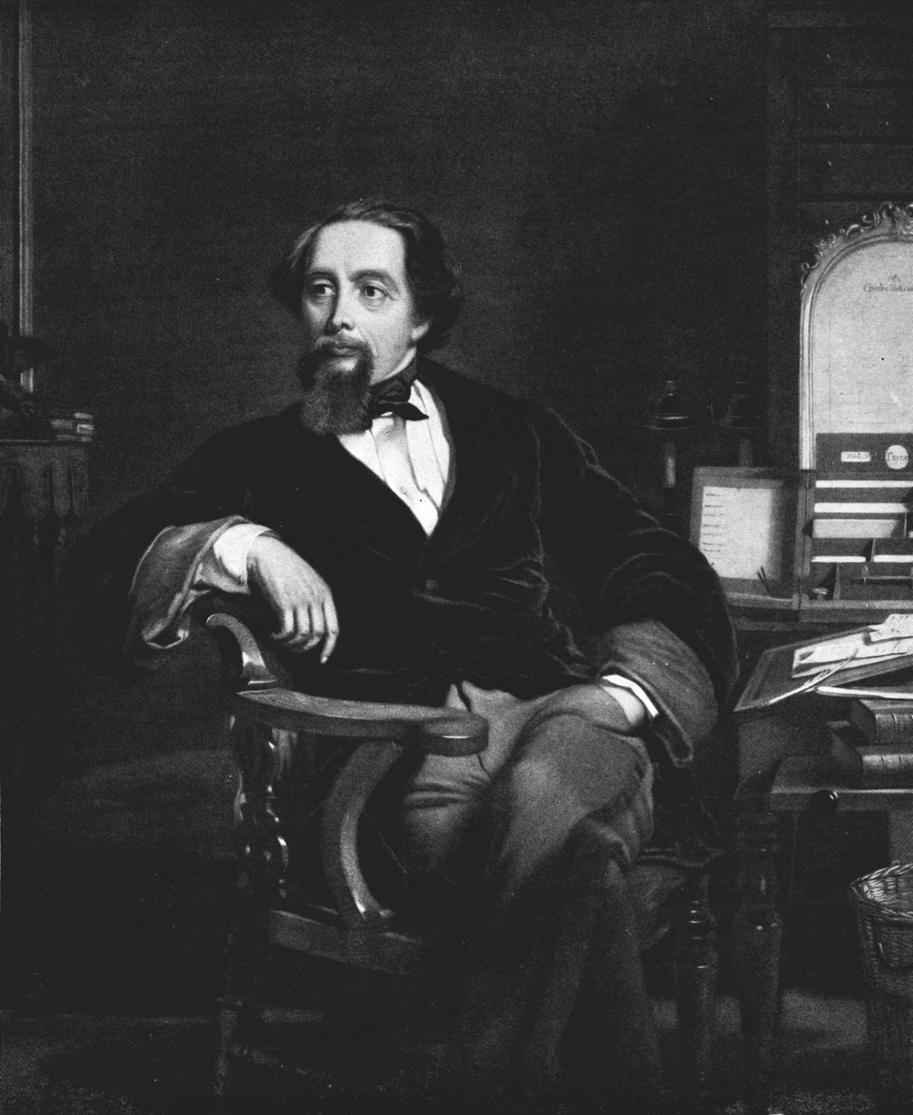 Charles Dickens 1812-1870, 1859, 1912 alkotó: William Powell Frith