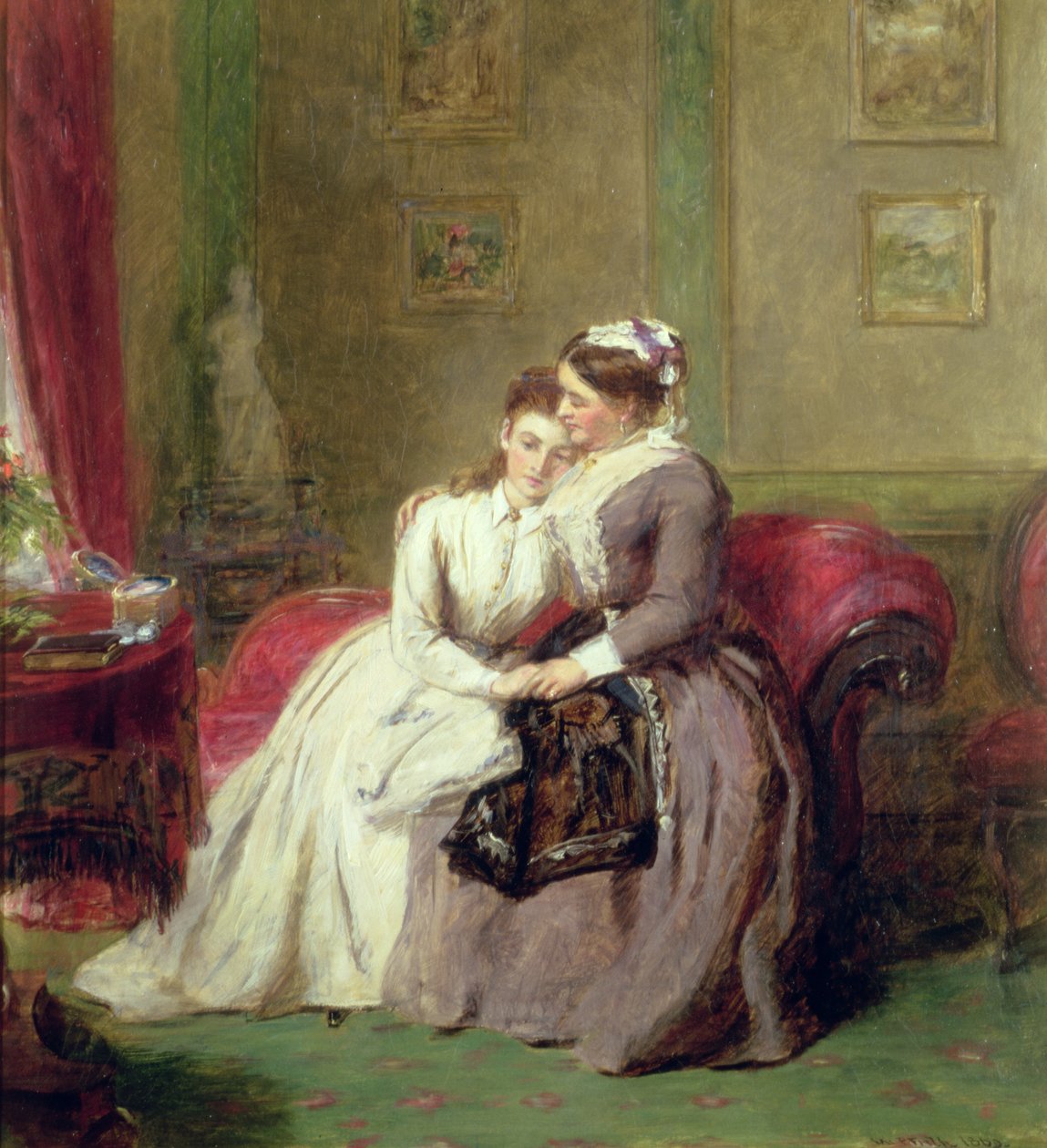 Remény és félelem, 1869 alkotó: William Powell Frith