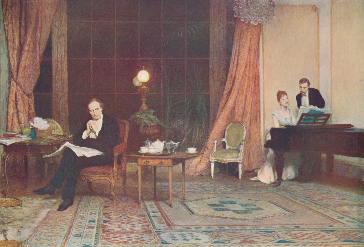 Her Mothers Voice, c1888, c1900. alkotó: William Quiller Orchardson