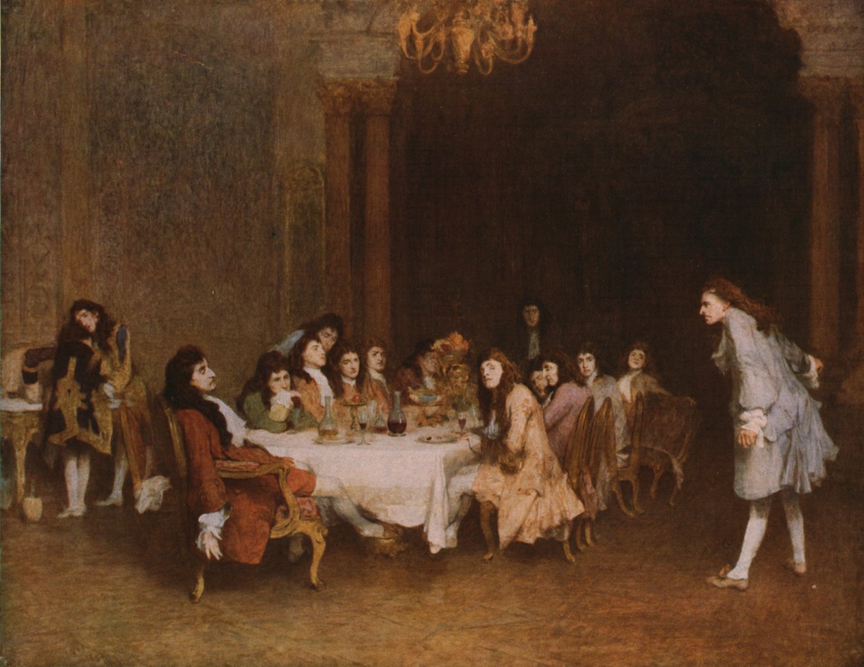 A Voltaire-incidens, 1883-1907, c1930. alkotó: William Quiller Orchardson