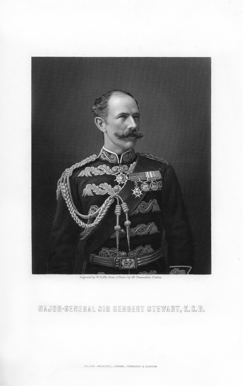 Sir Herbert Stewart, brit katona, 1893. alkotó: William Roffe