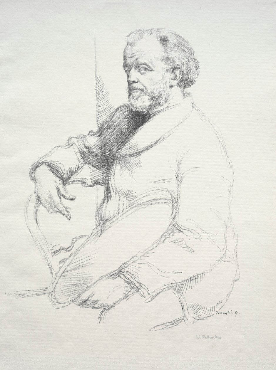 Henri Fantin-Latour, 1897. alkotó: William Rothenstein