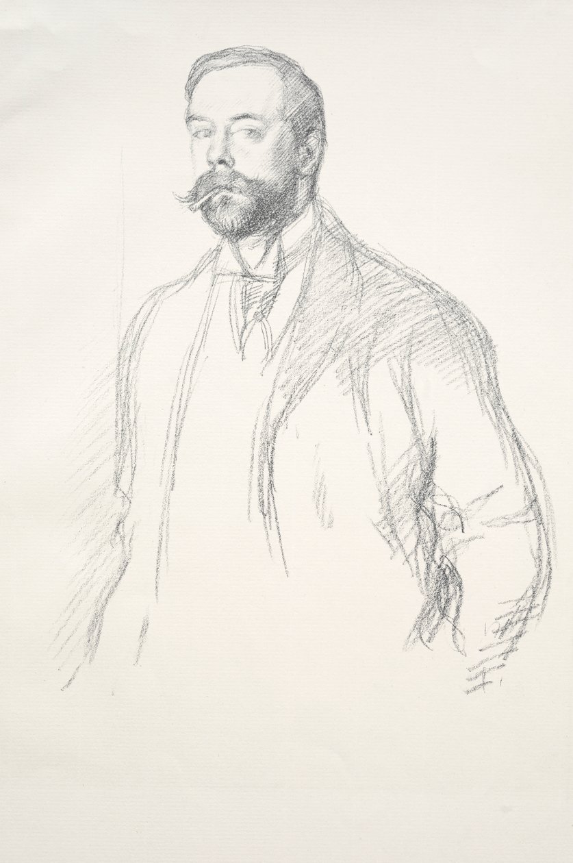 John Singer Sargent alkotó: William Rothenstein