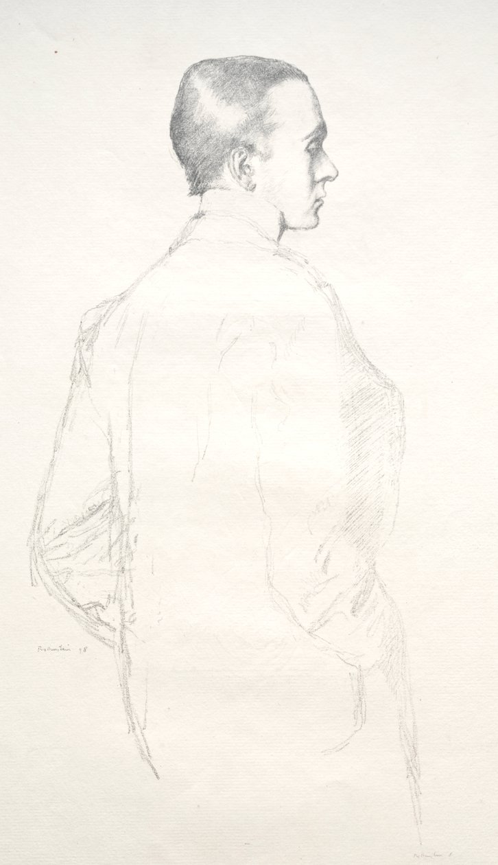 Max Beerbohm alkotó: William Rothenstein