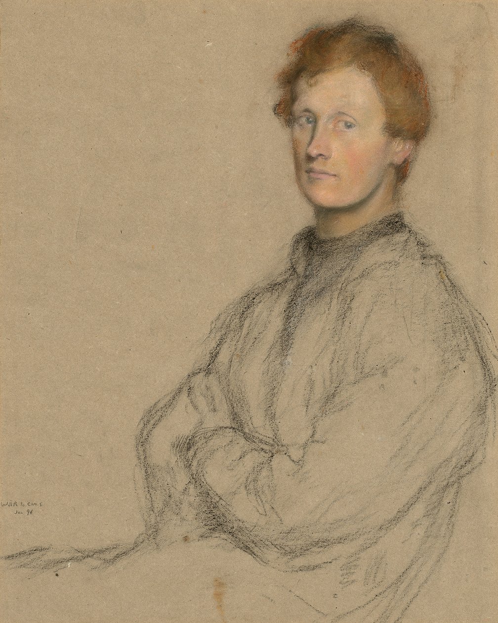 Charles Haselwood Shannon (1863-1937) portréja alkotó: William Rothenstein