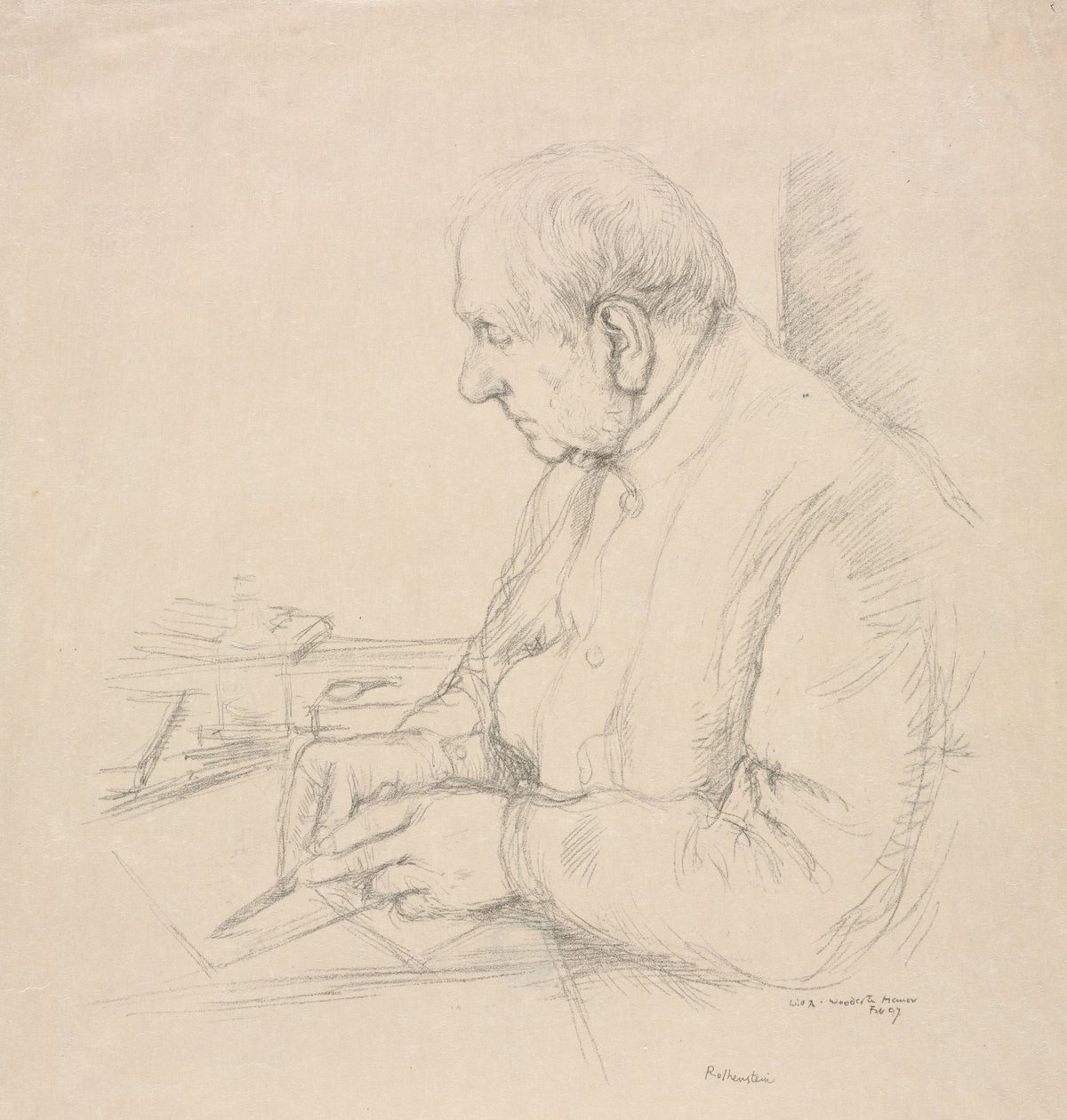 Sir Francis Seymour Haden alkotó: William Rothenstein