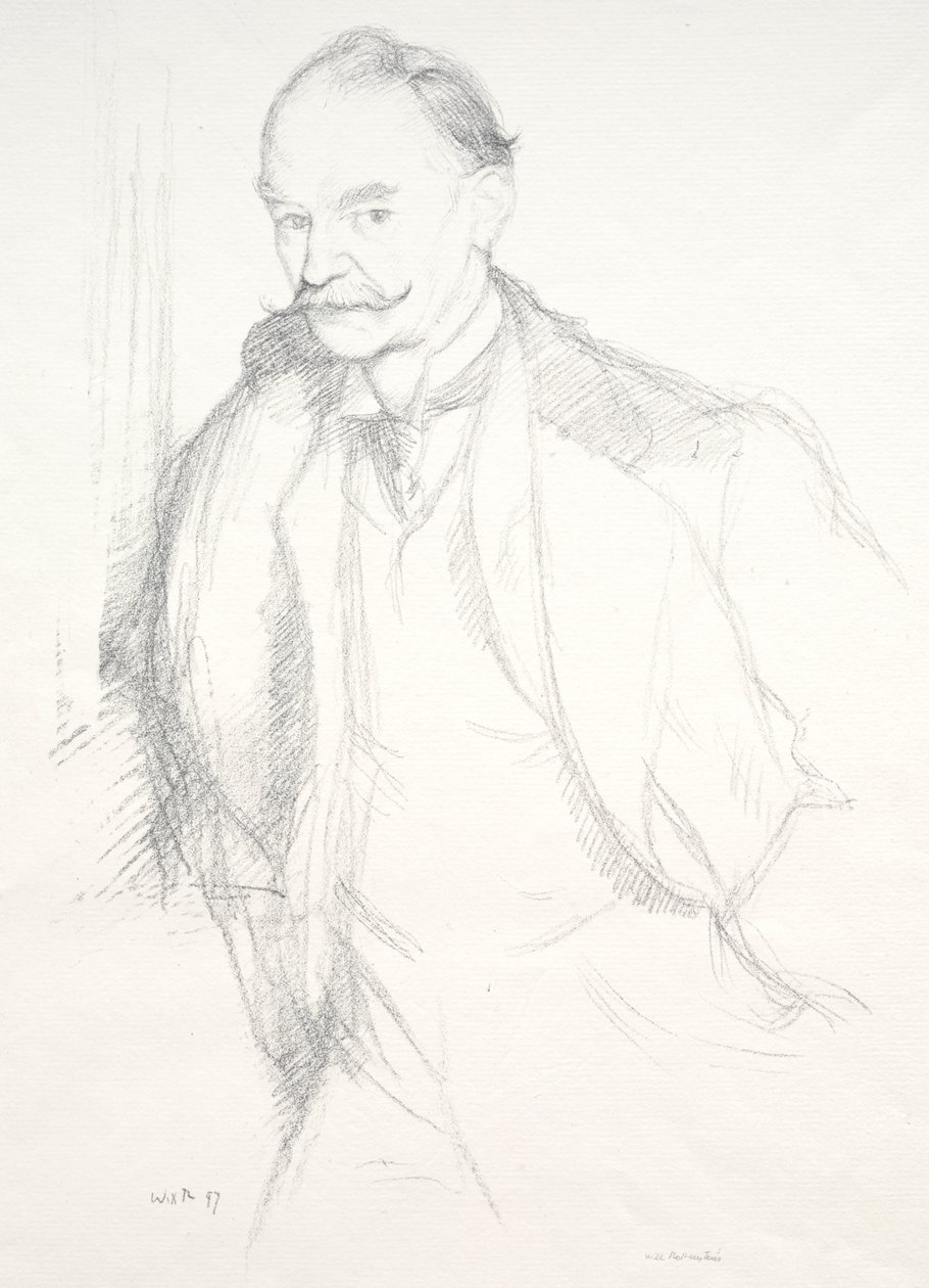 Thomas Hardy alkotó: William Rothenstein