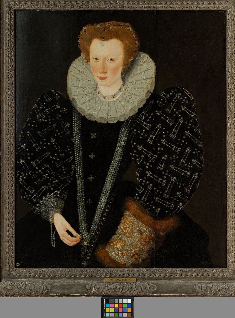 Elizabeth Palmer, 1564-1633 körül (olaj, tábla) alkotó: William Segar