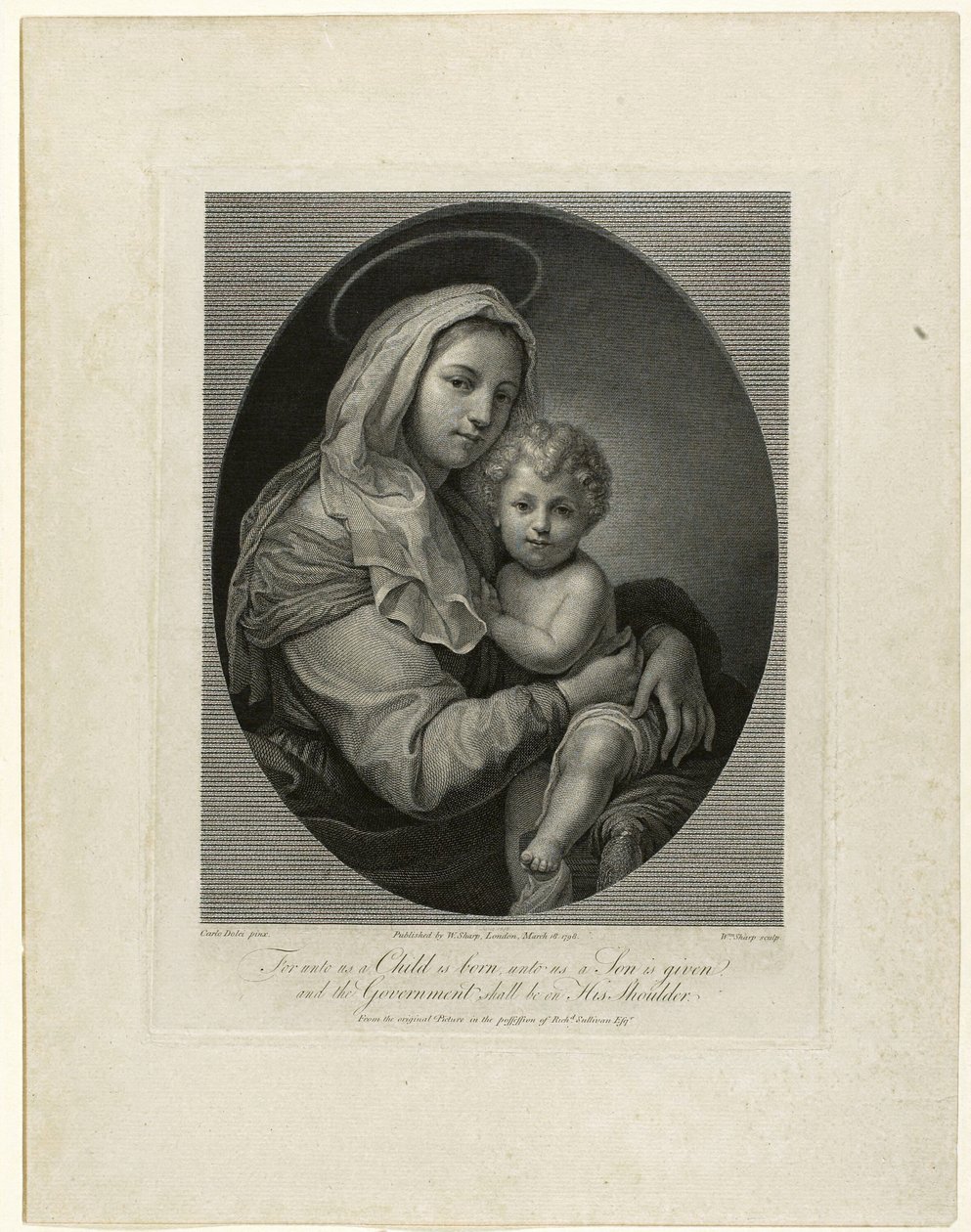 Madonna és gyermeke alkotó: William Sharp