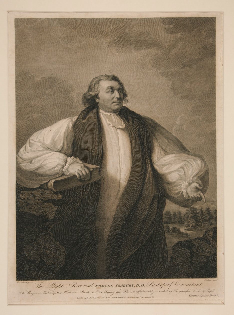 Az igaz tiszteletes Samuel Seabury, D.D. alkotó: William Sharp