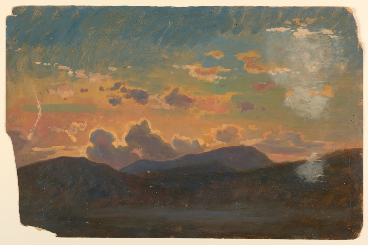 Felhők tanulmányozása alkotó: William Stanley Haseltine
