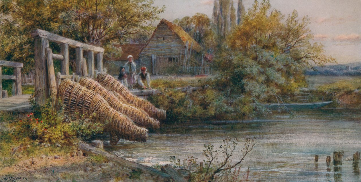 The Weir, 1875 alkotó: William Stephen Coleman