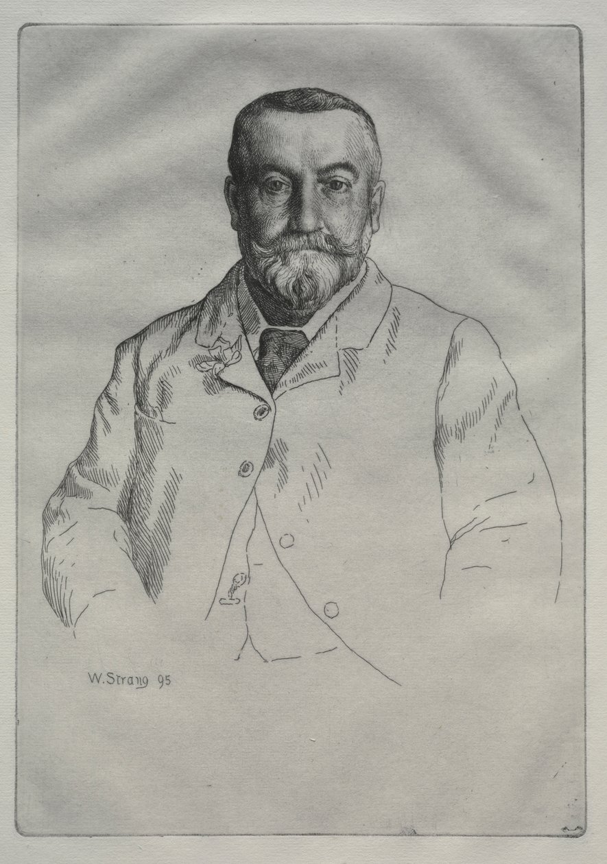 H. Cock portréja alkotó: William Strang