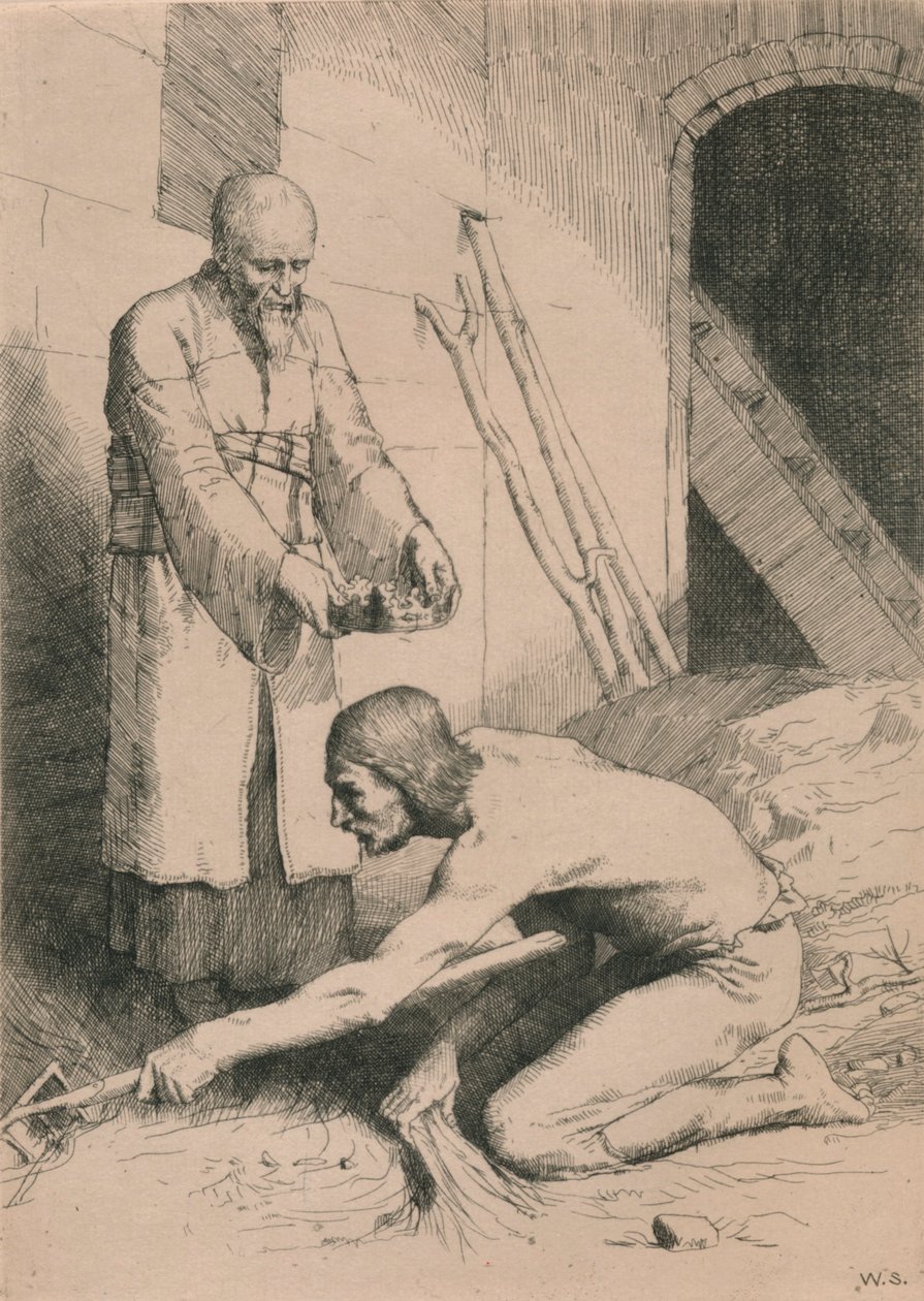 The Man with the Muckrake, c1916 alkotó: William Strang
