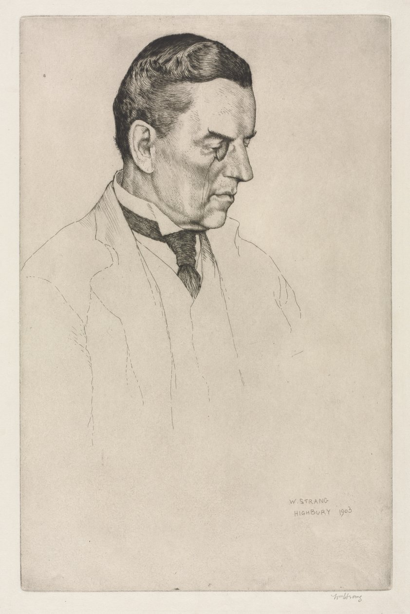A helyes Joseph Austen Chamberlain alkotó: William Strang