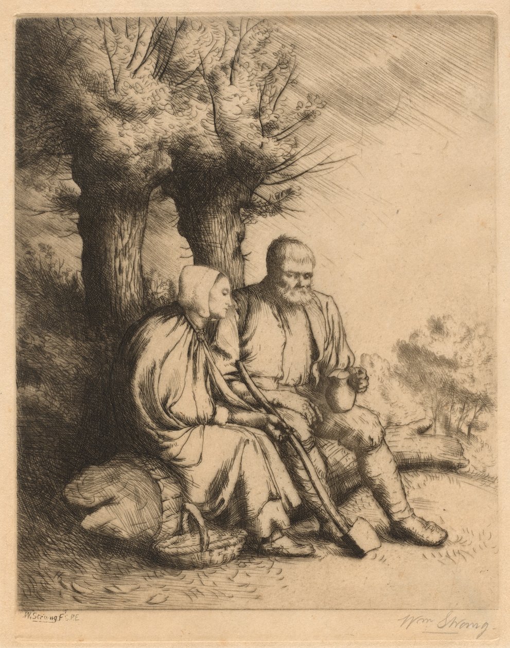 A Favágó alkotó: William Strang
