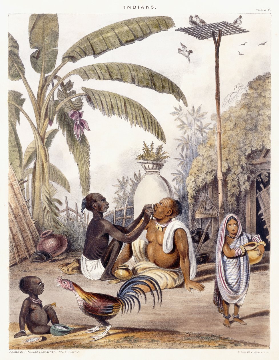 A falusi borbély, 1842 alkotó: William Tayler