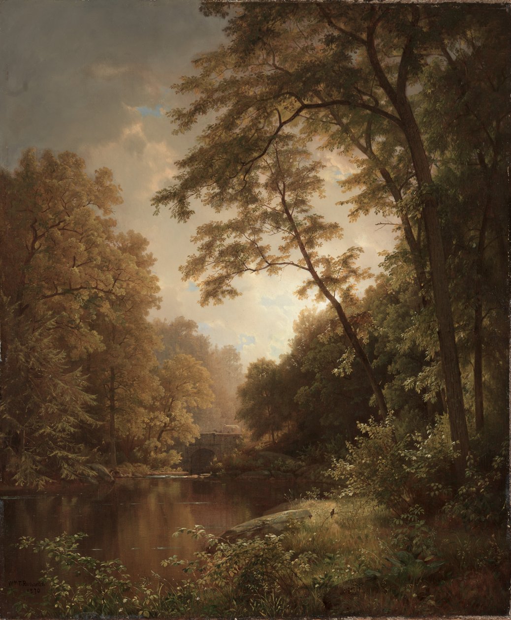 Június napja alkotó: William Trost Richards