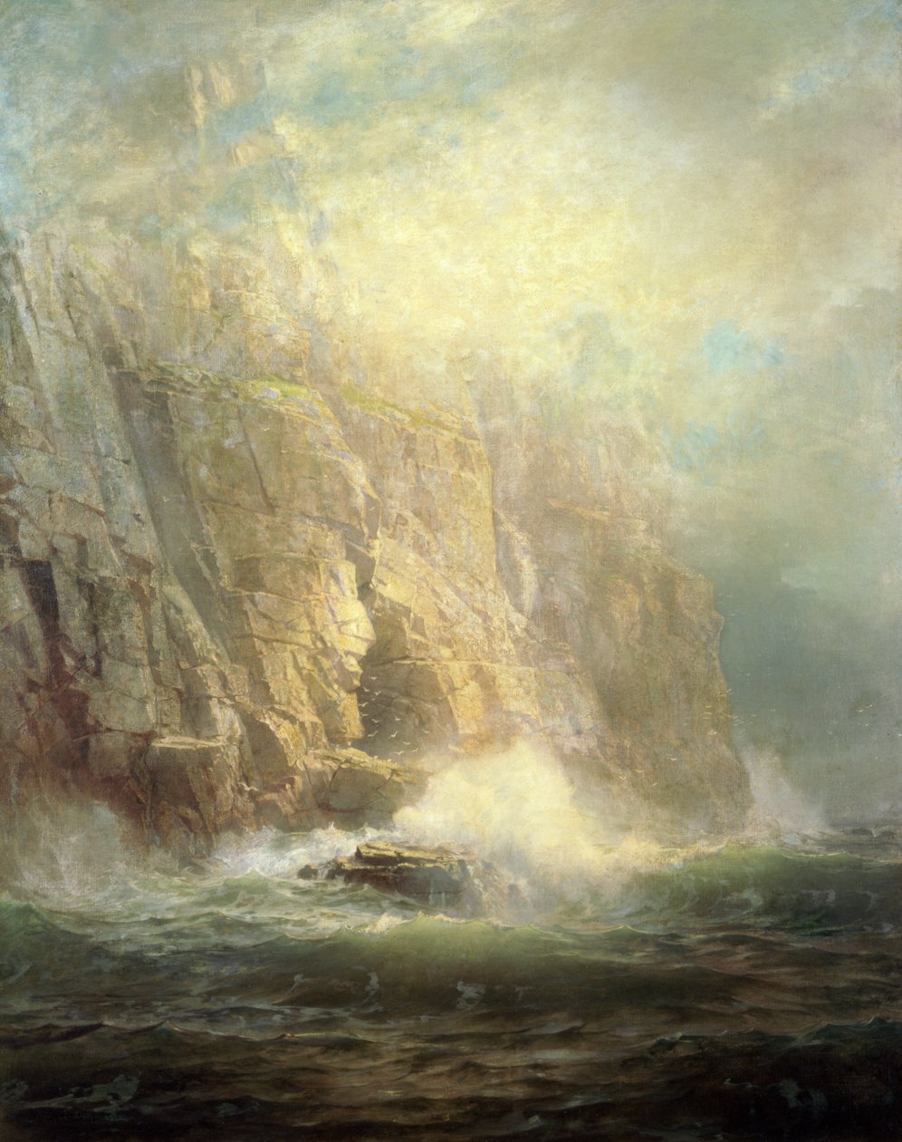 Lands End, Cornwall alkotó: William Trost Richards