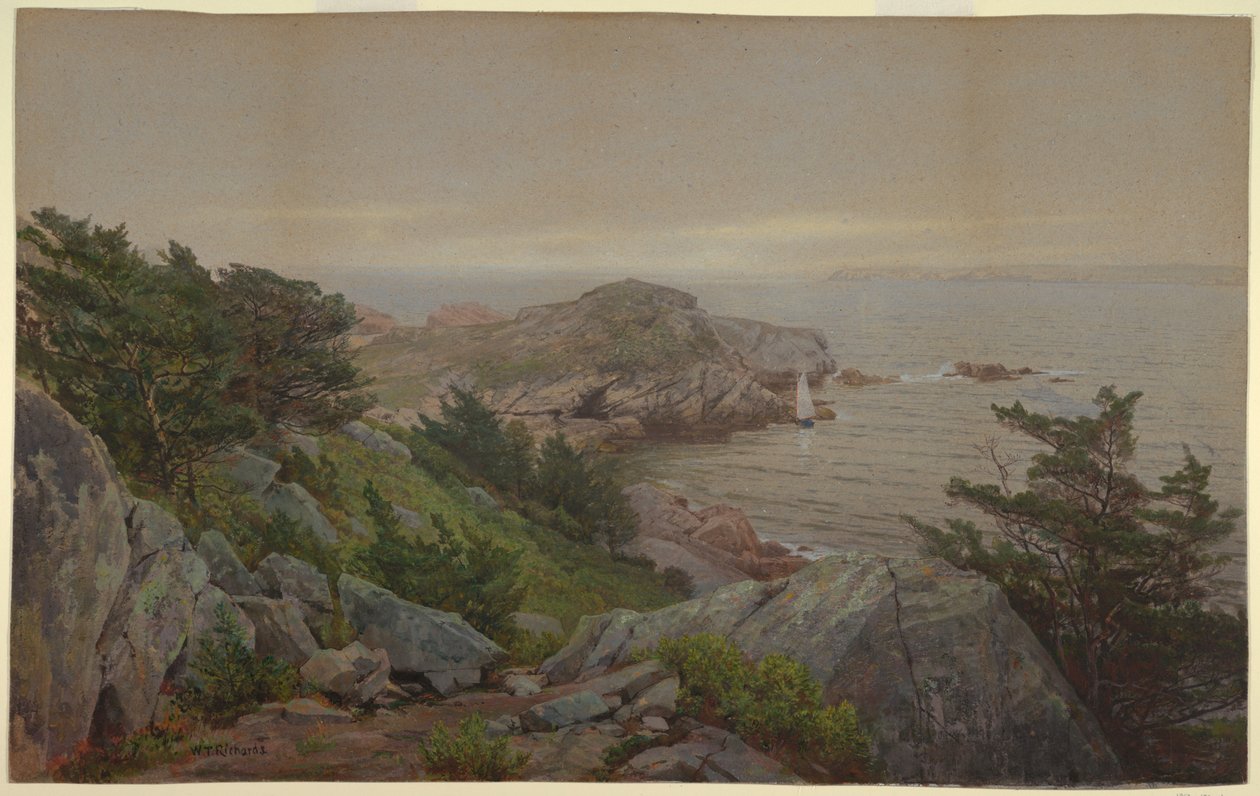 Makréla-öböl alkotó: William Trost Richards