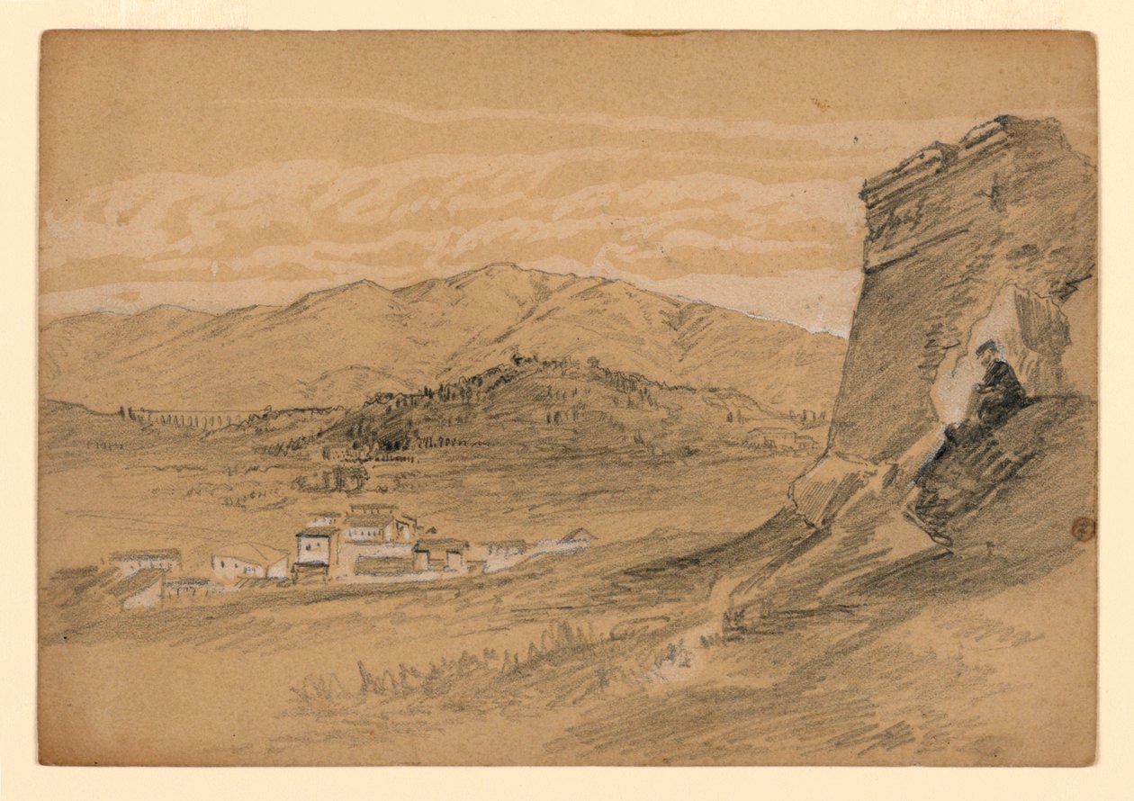 A táj tanulmányozása alkotó: William Trost Richards