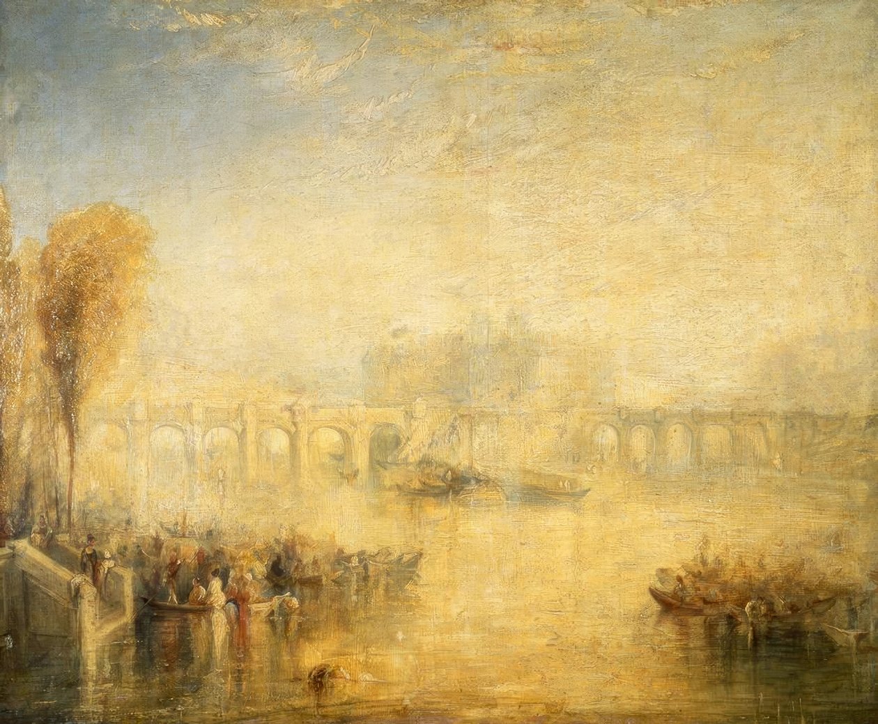 Kilátás a Pont Neuf-ra Párizsban alkotó: Joseph Mallord William Turner