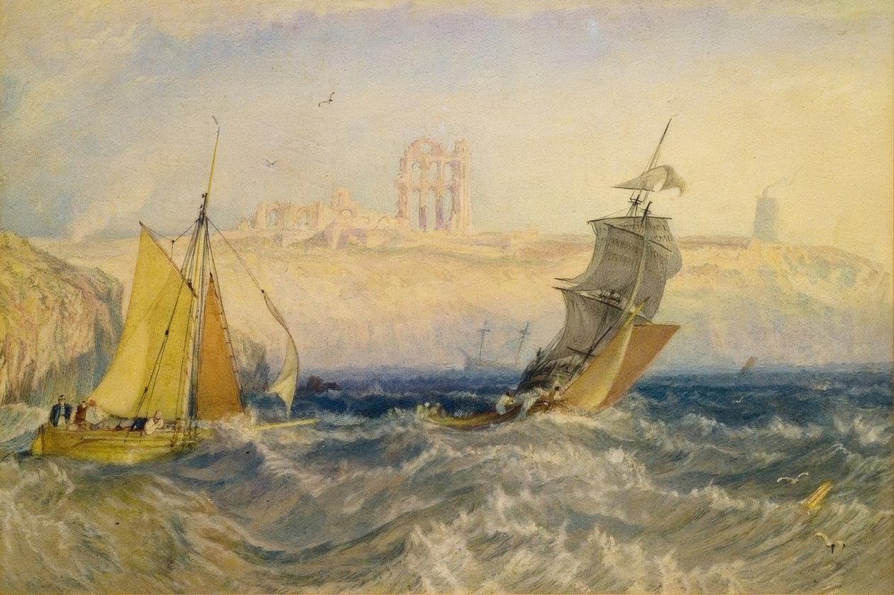 Tynemouth Priory alkotó: Joseph Mallord William Turner
