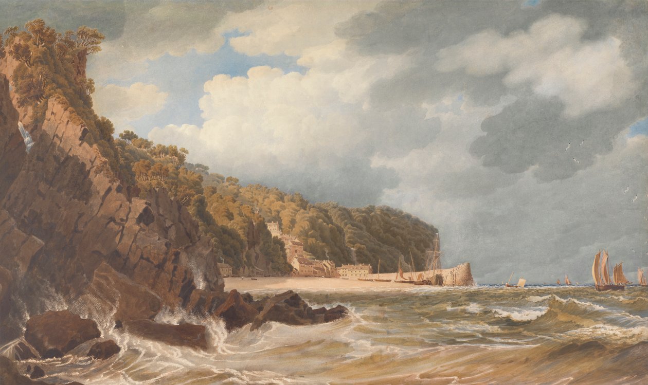 Clovelly, Észak-Devon alkotó: William Turner of Oxford