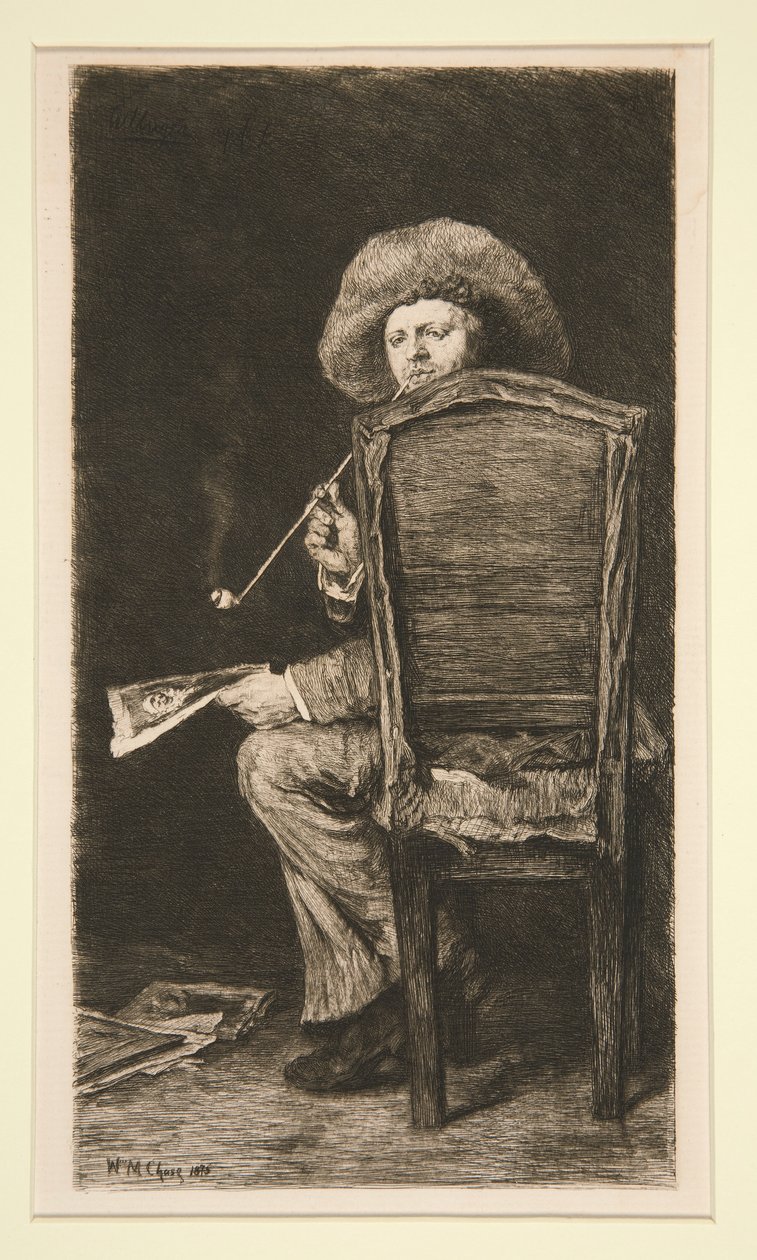 A dohányos alkotó: William Unger