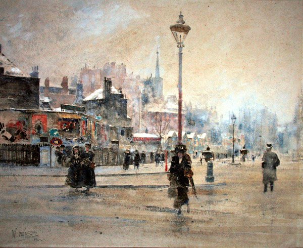 London télen alkotó: William Walcot