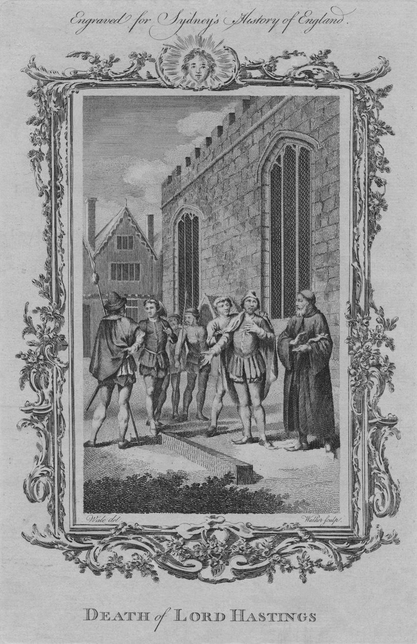 Lord Hastings halála, 1773. alkotó: William Walker