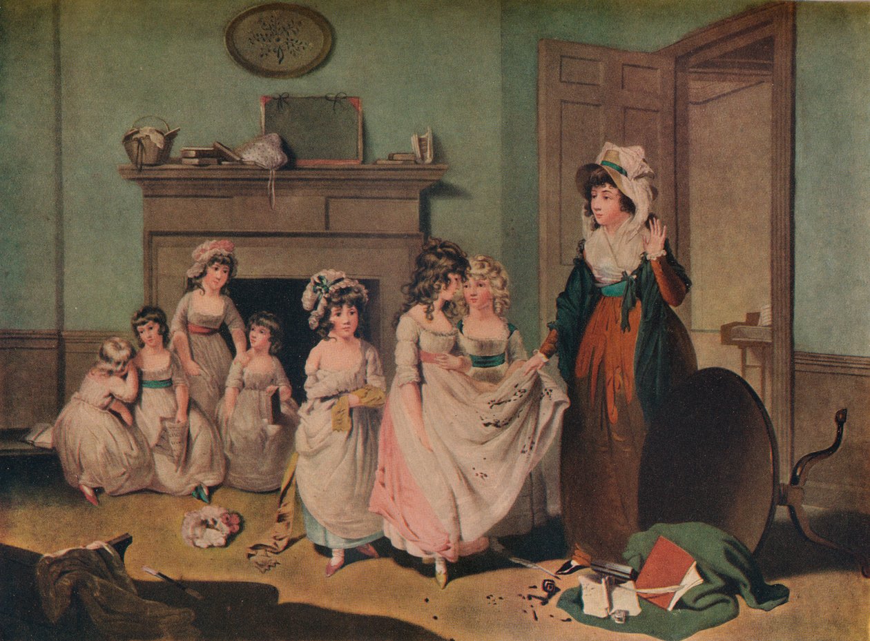 The Romps, 1786-1826, 1919 alkotó: William Ward