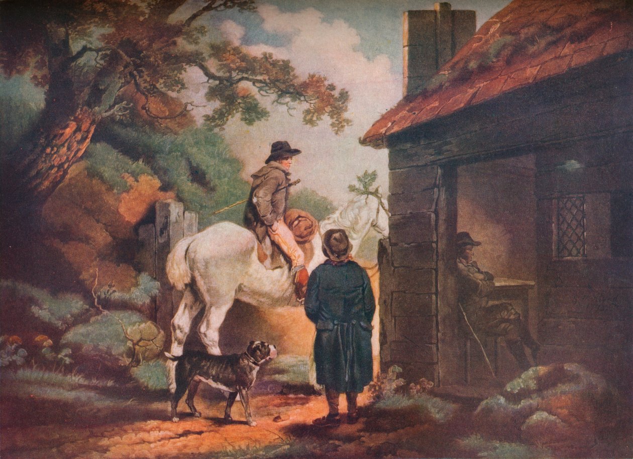 A Turnpike Gate, c1805 alkotó: William Ward