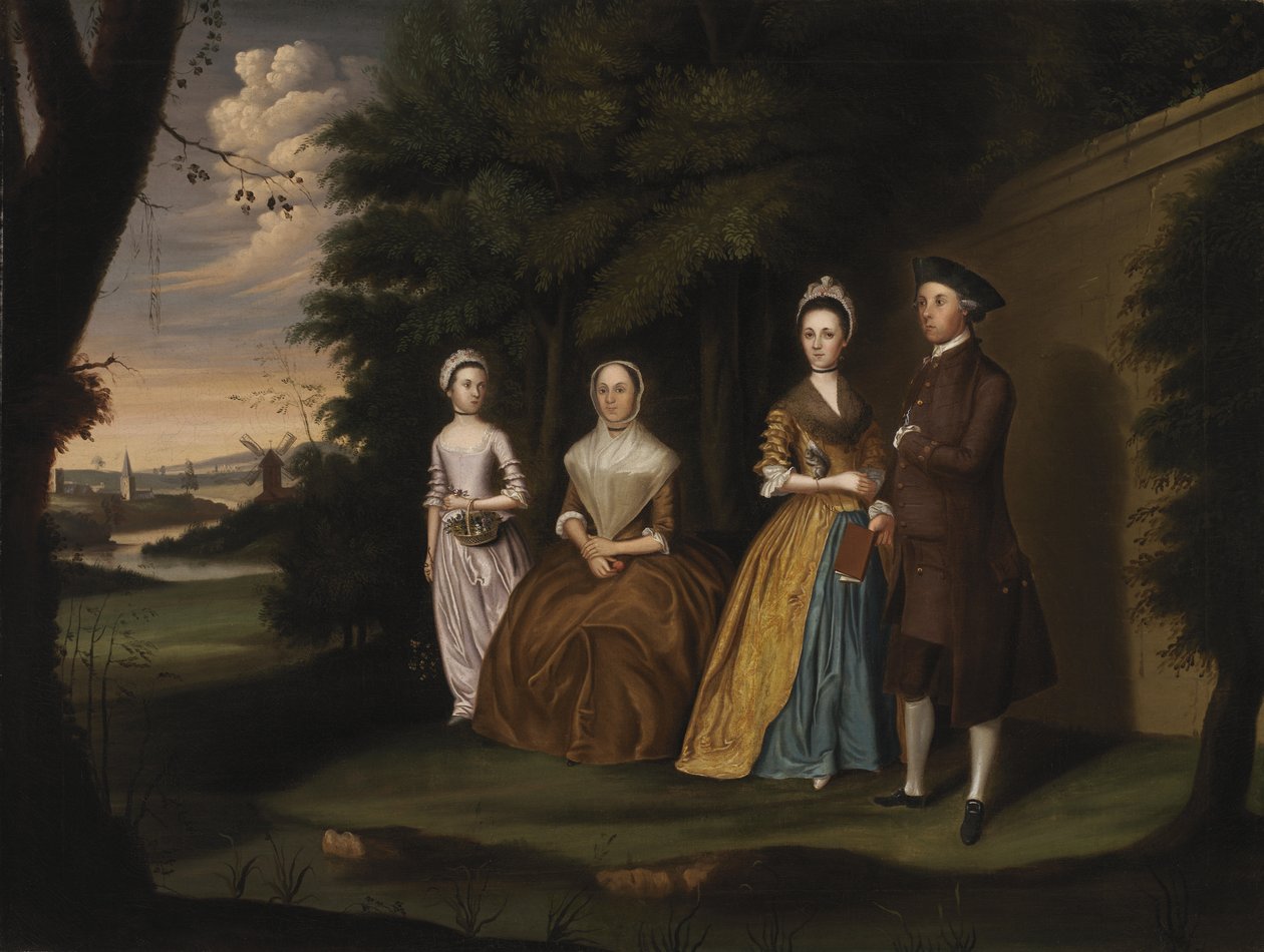 A Wiley család, 1771. alkotó: William Williams