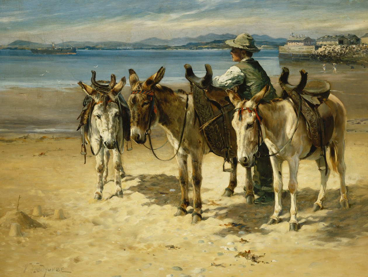 A homokon, Morecambe alkotó: William Woodhouse