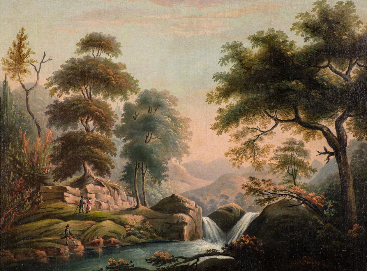 Dalyminy közelében, Llynben, Észak-Walesben alkotó: William Young