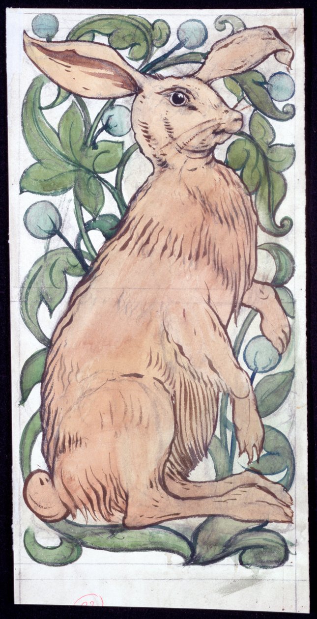 „Hare”, 1859-1917 alkotó: William de Morgan