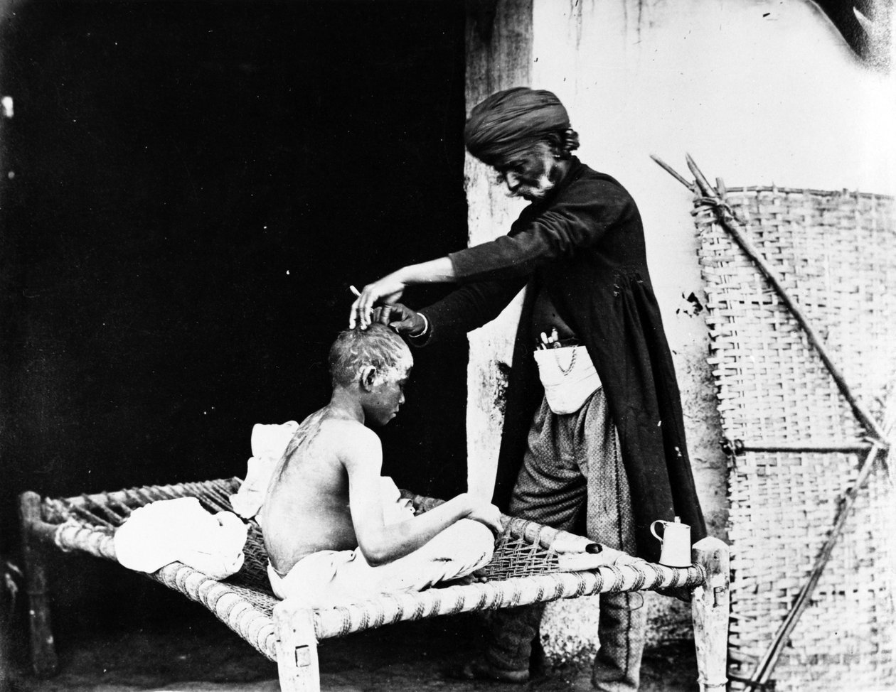 Borbély, 1870-es évek körül alkotó: Willoughby Wallace Hooper